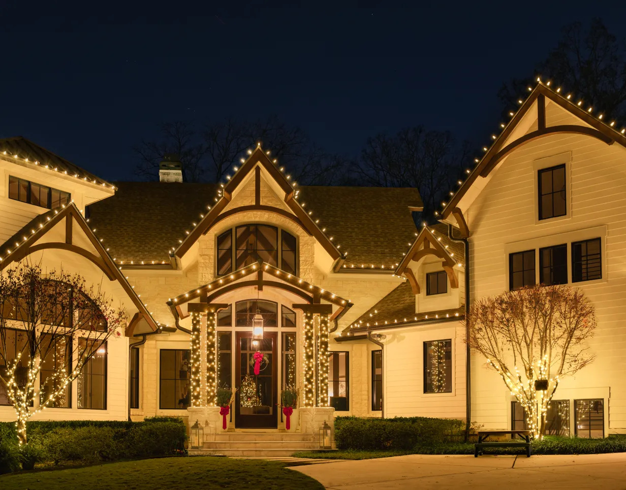 Holiday lighting displays Johns Creek GA
